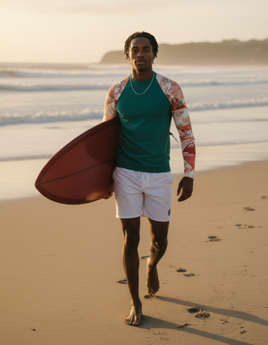 Men's Coral Zenith men's short-sleeve rashguards