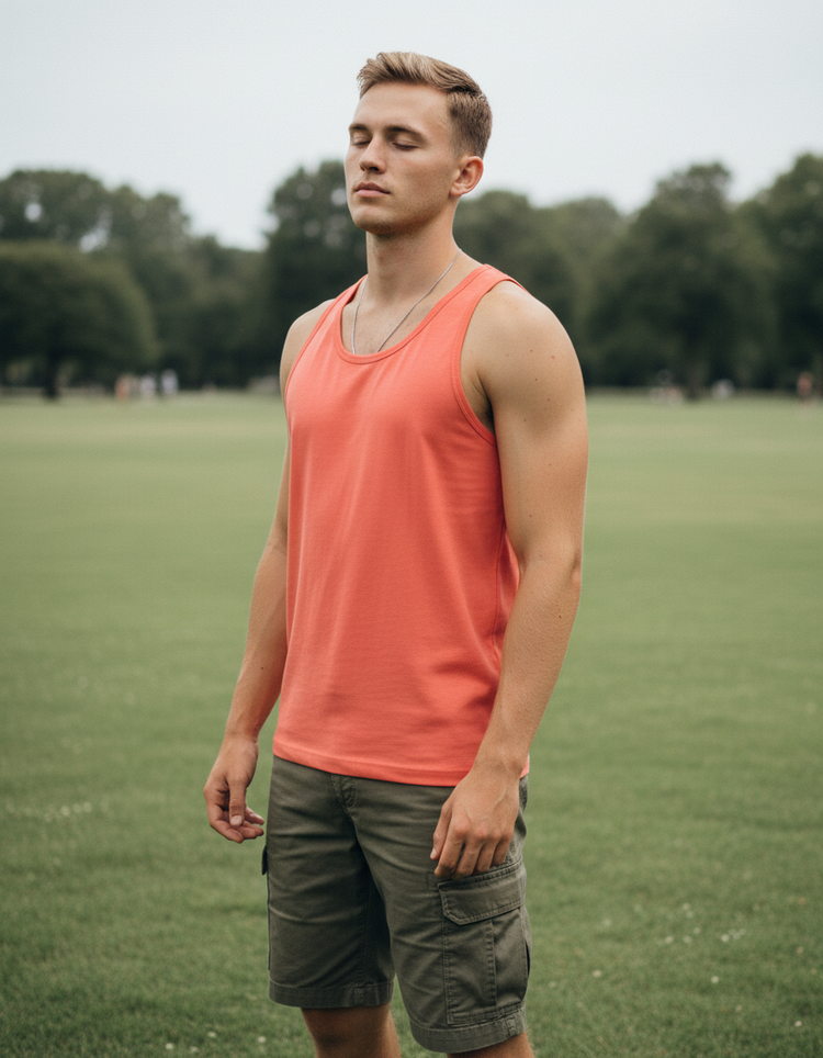 Sunrise Tank Top Men's Tank Top — Dripper