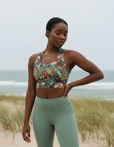 Silhouette Longline Sports Bra longline sports bra