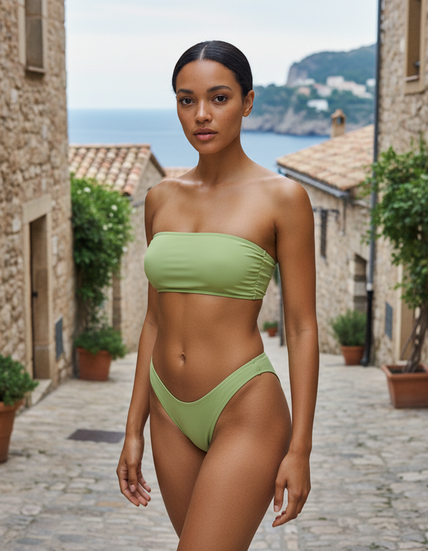 Bikini in Runway Chartreuse Elysium