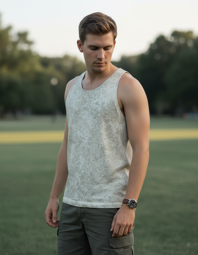 Men's White Onyx Seabreeze Tank Top tank top