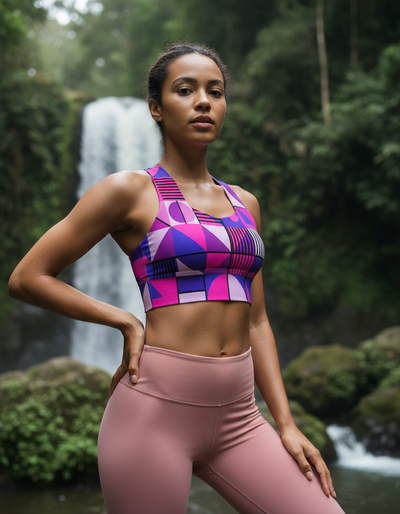 Futurist Longline Sports Bra longline sports bra
