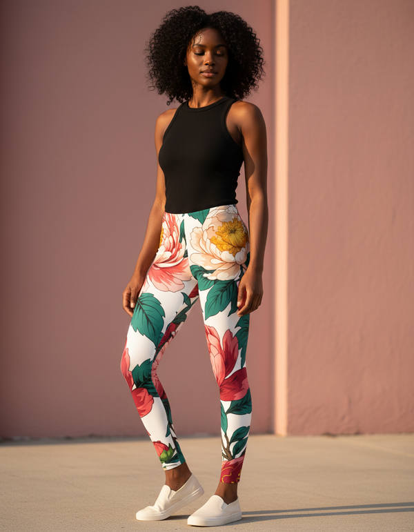 Lotus Leggings Women's Leggings — Dripper