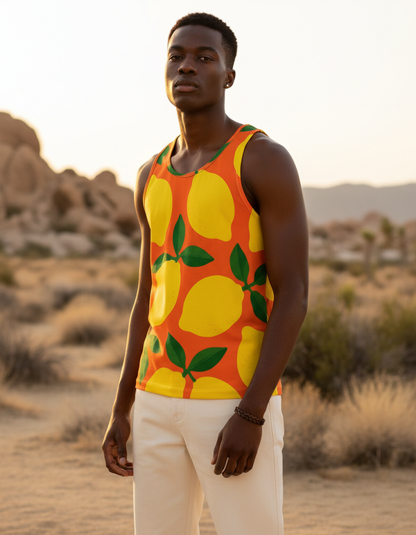 Zesty Citrus Tank Top