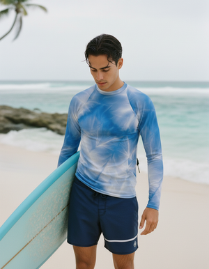 Marina Frost Rash Guard Men's Rashguard — Dripper