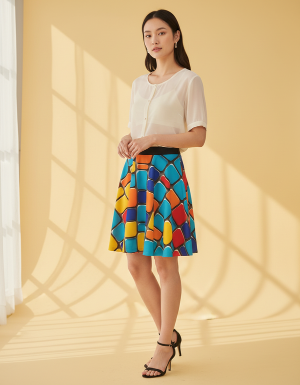 Spectrum Skater Skirt bikini — Dripper