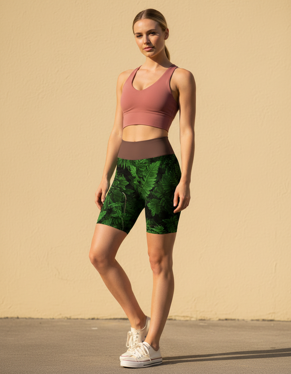 Fern Collection yoga shorts