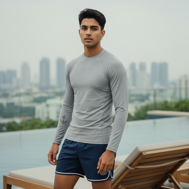 Fog Rash Guard Men's Rashguard — Dripper
