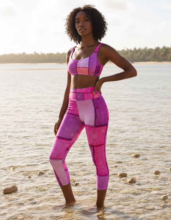 Sumi Capri Yoga Leggings Capri Yoga Leggings — Dripper