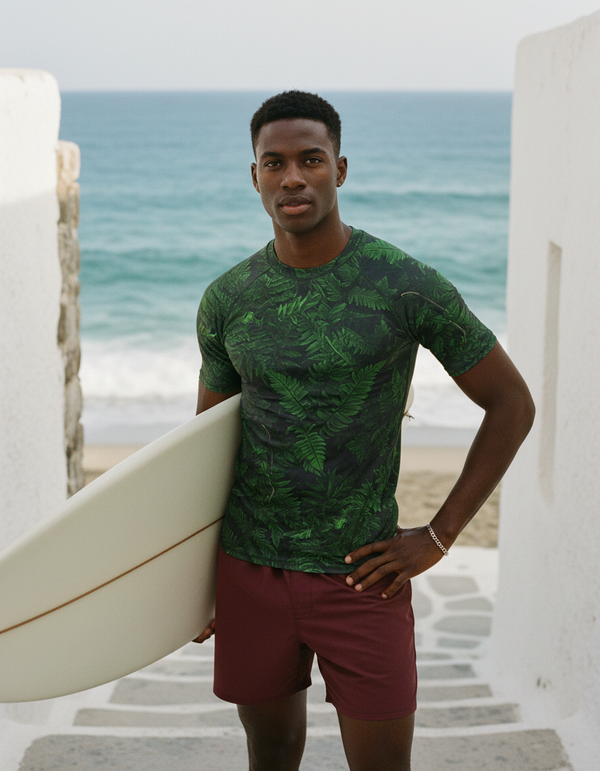 Men's Fern Rash Guard