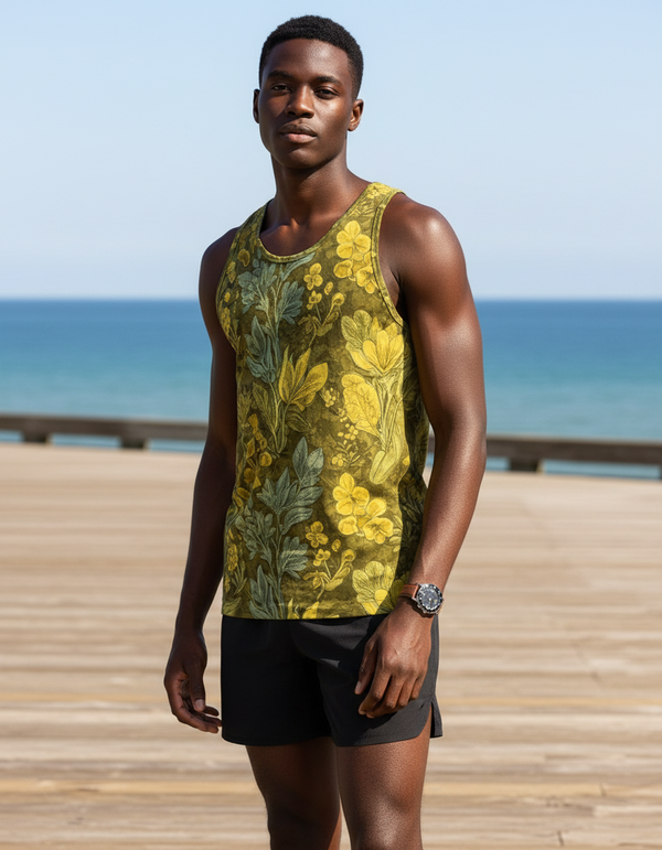 Lush Green Verdure Tank Top