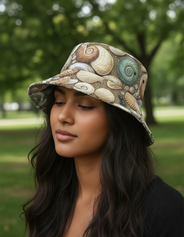 Coral Bucket Hat bikini — Dripper