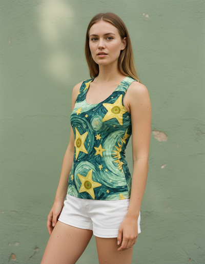 Women's Jelly Mint Nocturne Tank Top tank top