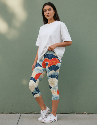 White Onyx Hikari Capri Leggings capri leggings