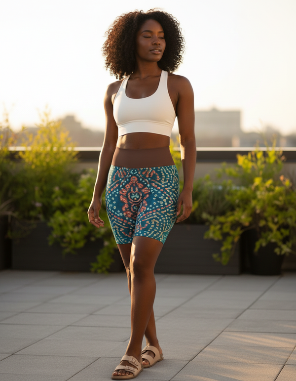 Yoga Shorts in Nakti