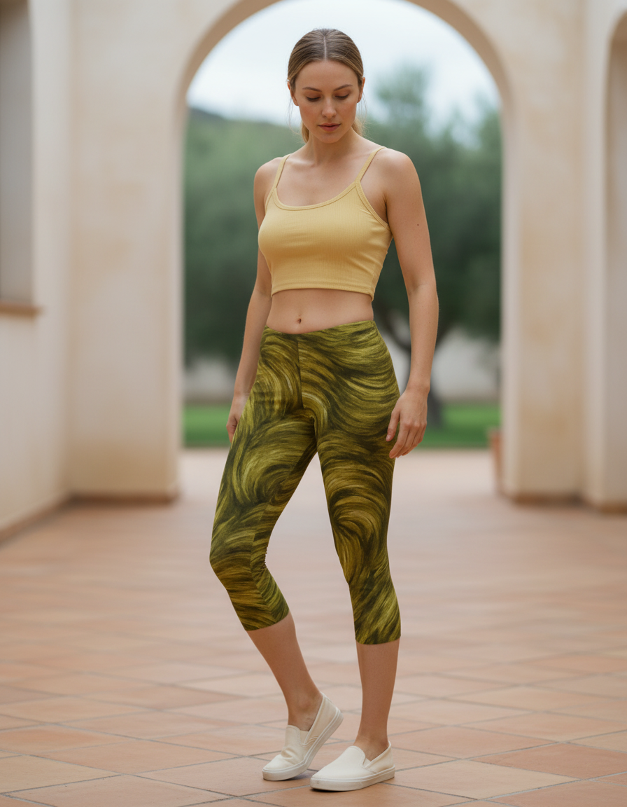 Acacia Lumina capri leggings