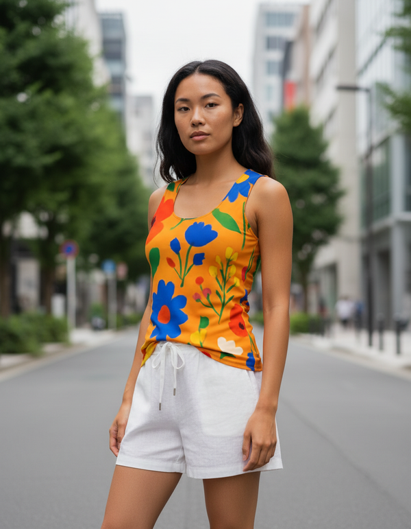 Women's Daisy tank tops
