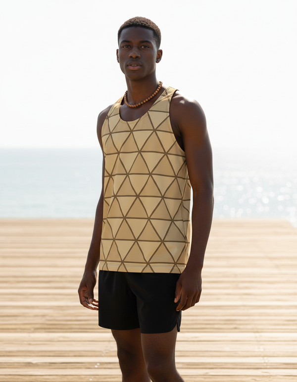 Men's Koi tank tops