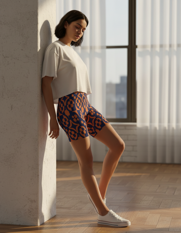 Women's Short Shorts in Kaleido