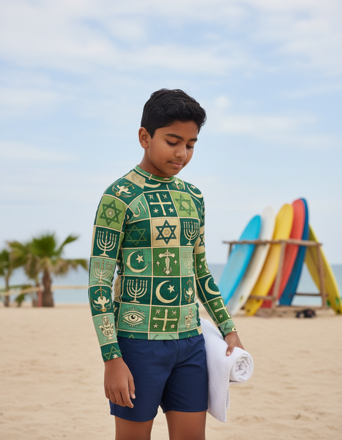 Youth Alexandrite Unity youth rashguards