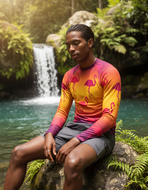 Flamingo Collection Rash Guard rashguards