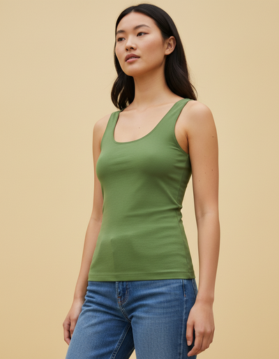 Women's Avocado Green Tank Top tank top
