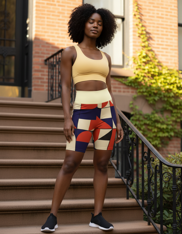 Yoga Shorts in Tonal