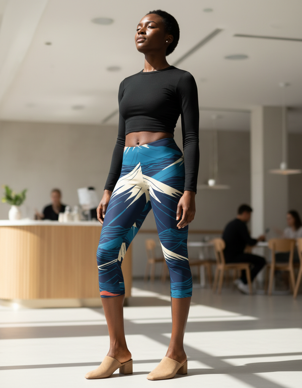 Zenith Capri Leggings bikini — Dripper
