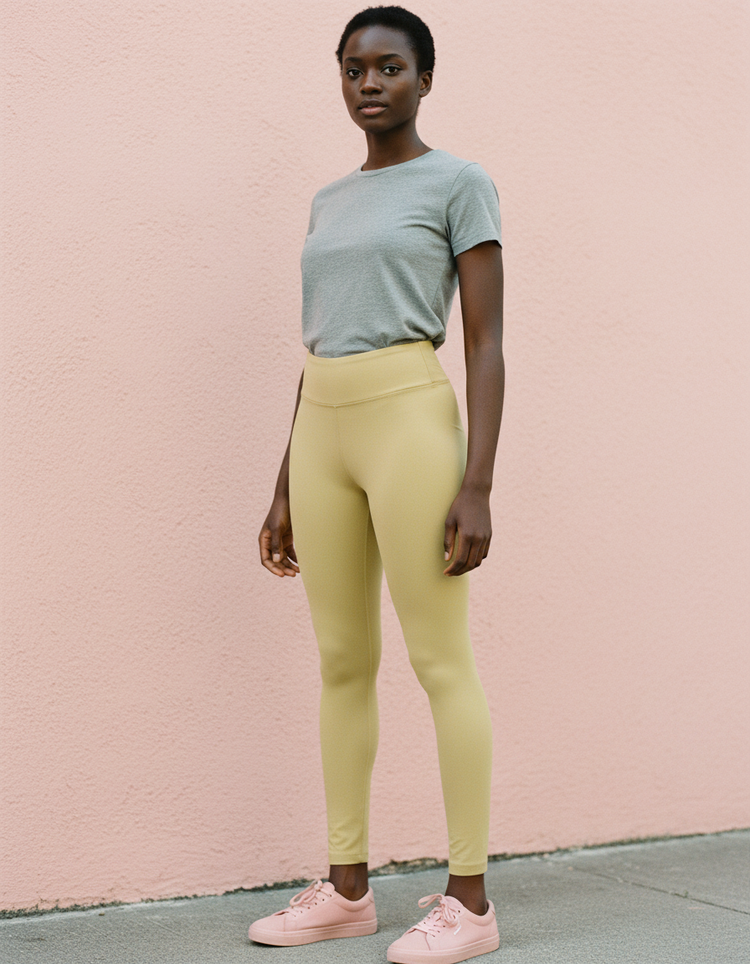 Flax Field Leggings Women's Leggings — Dripper