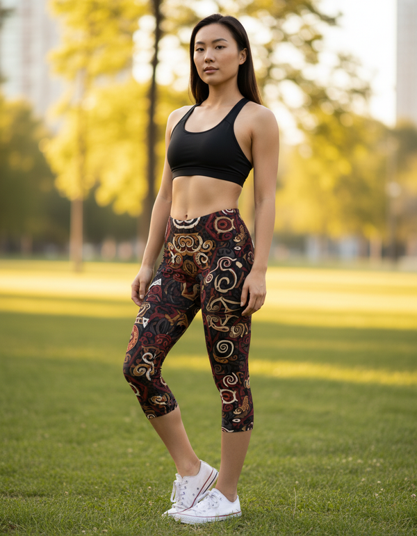 Palu Capri Leggings Capri Leggings — Dripper