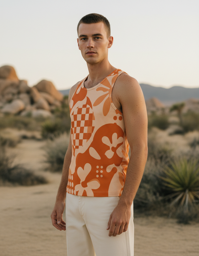 Men's Muskmelon Vivid Tank Top tank top