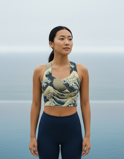 Tide Longline Sports Bra longline sports bra