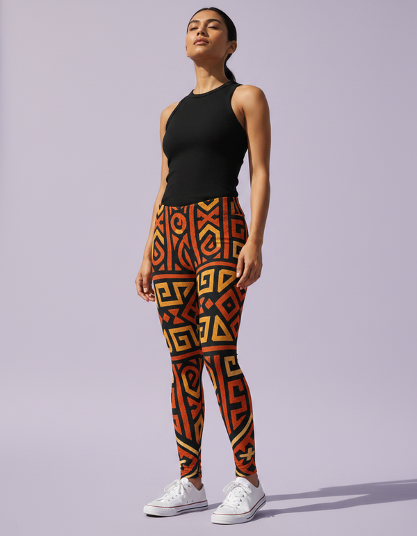 Kembang Leggings Women's Leggings — Dripper