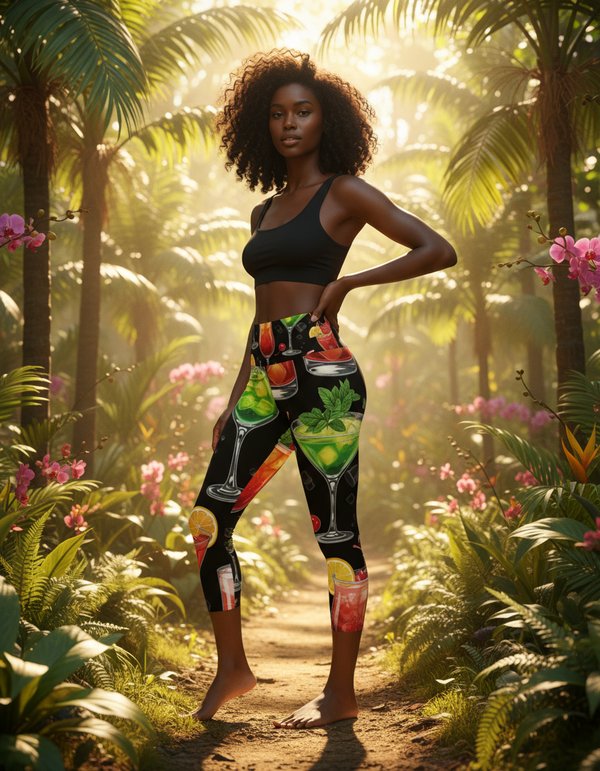 Mimosa Capri Yoga Leggings bikini — Dripper