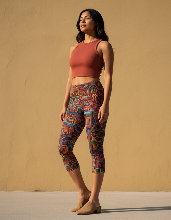 Solstice capri leggings