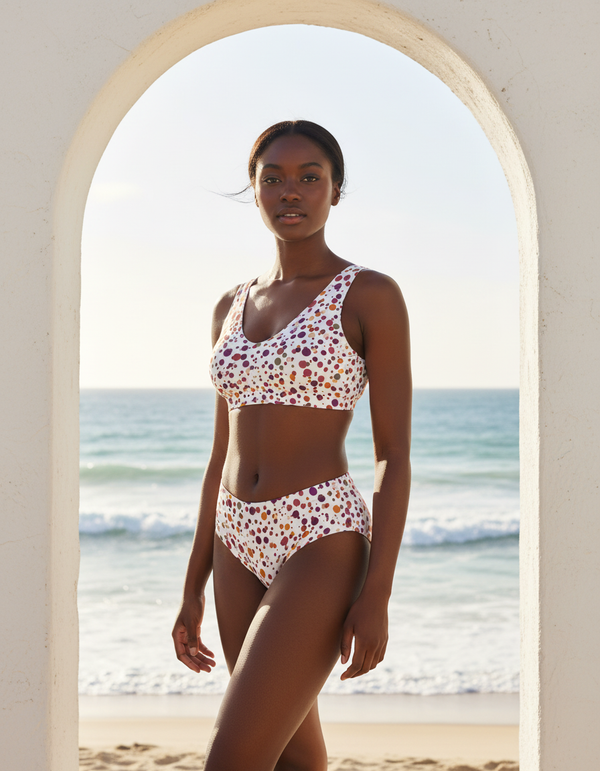 Nimbus High-Waisted Bikini High-Waisted Bikini — Dripper