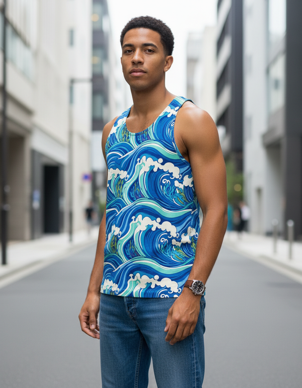 Ebb Tank Top Men's Tank Top — Dripper