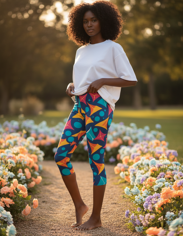Glide Capri Leggings Capri Leggings — Dripper