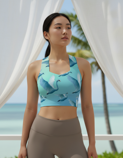 Cascade Longline Sports Bra longline sports bra