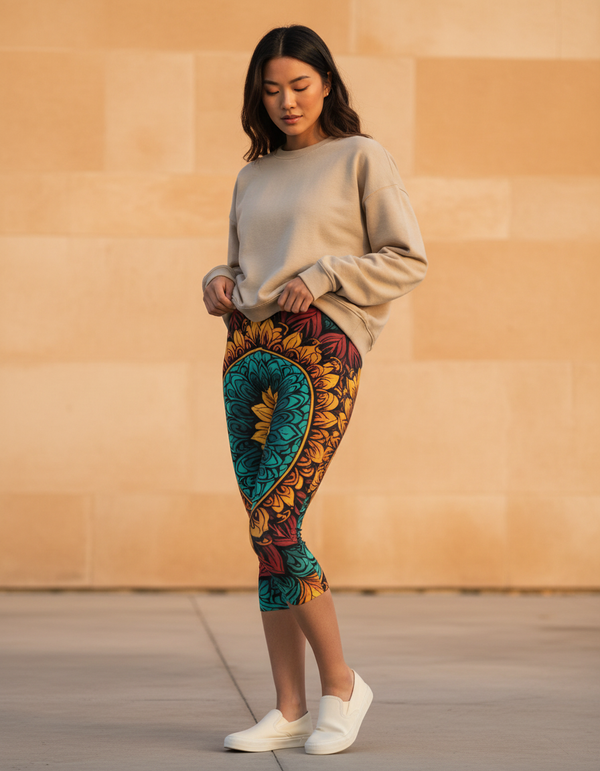 Karma Capri Leggings bikini — Dripper