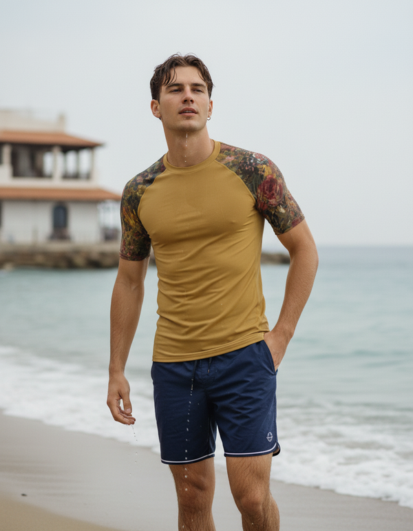 Men's Renoir Garden Palette Rash Guard