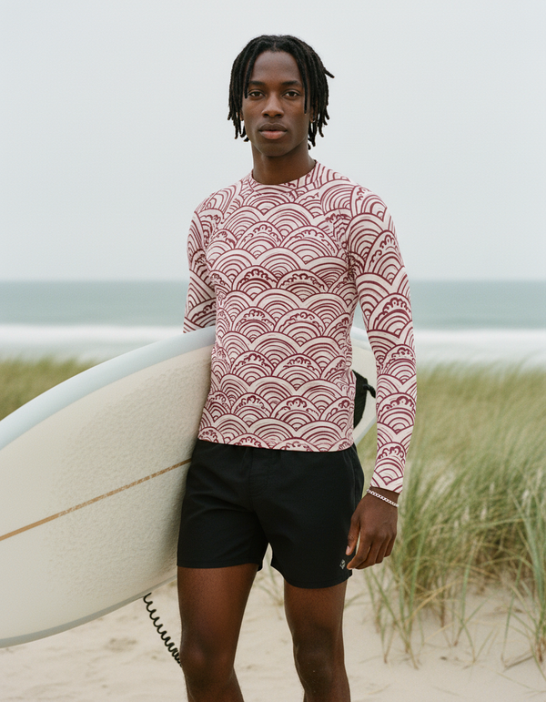 Rashguard in Amaranth Aoi