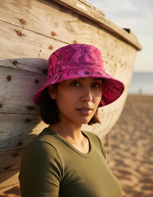 Fleur Bucket Hat bikini — Dripper