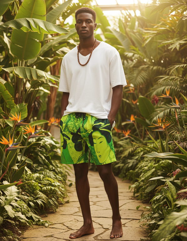 Utamaro Collection men's swim trunks