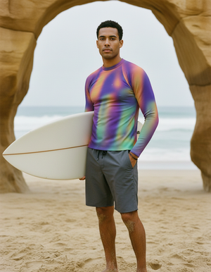 Men's Rhodonite Chroma men's short-sleeve rashguards