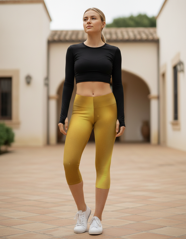 Leggings in Yellow Chroma