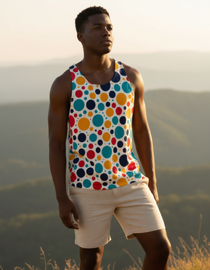 Citrus Wave Tank Top