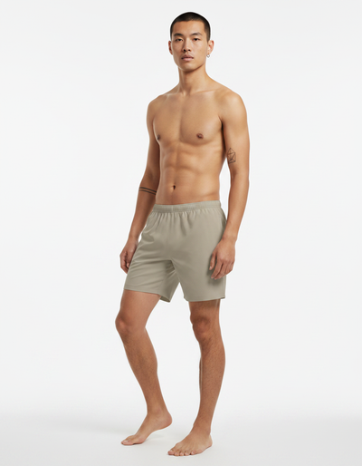 Greige Men's Swim Trunks swim trunks