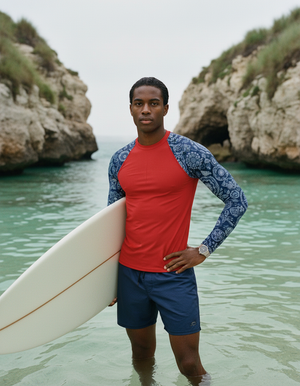 Marina Echo Rash Guard Men's Rashguard — Dripper