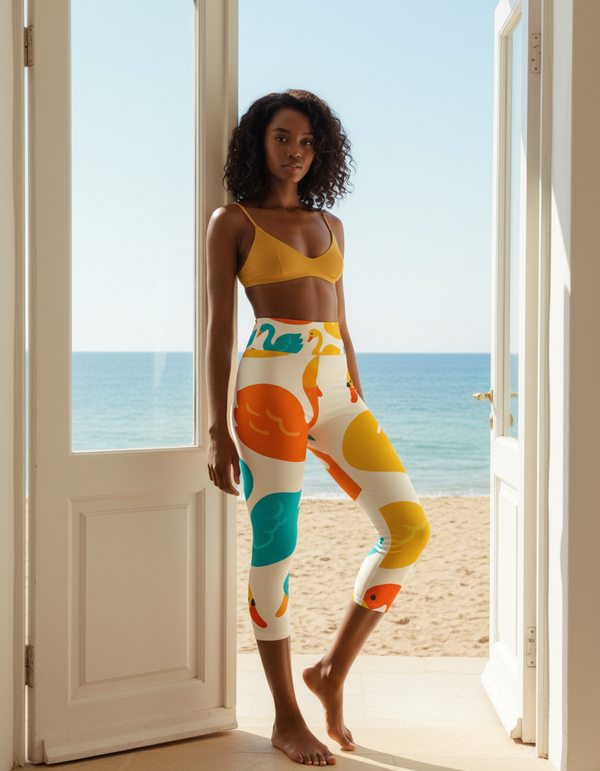 Serenade Capri Yoga Leggings bikini — Dripper